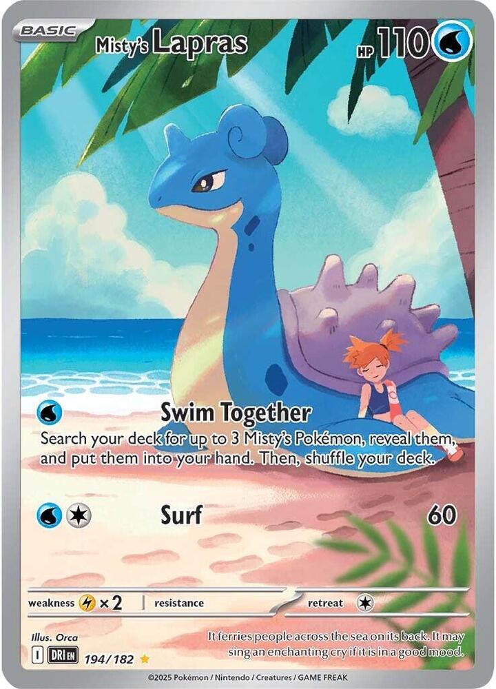 194/182 - Misty's Lapras