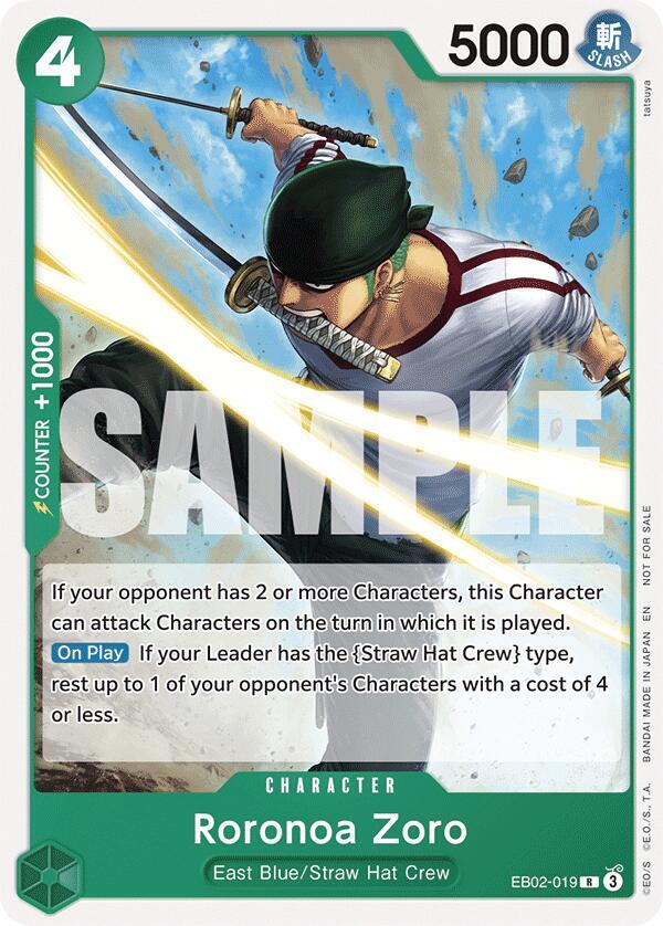 [Single] EB02-019 Roronoa Zoro TP