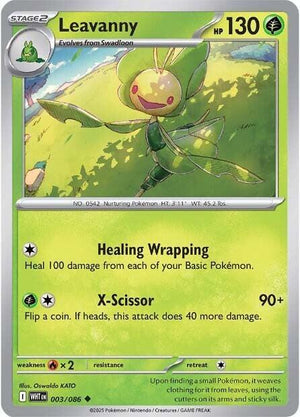 003/086 - Leavanny (Reverse Holo)