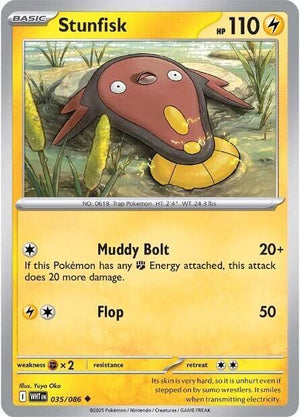 035/086 - Stunfisk (Poke Ball Pattern)