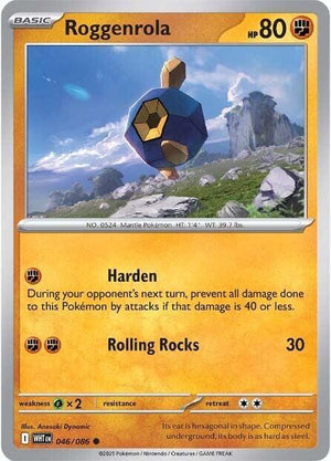 046/086 - Roggenrola (Reverse Holo)