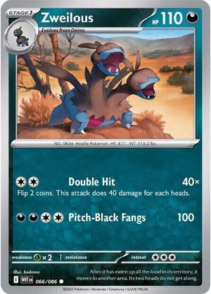 066/086 - Zweilous (Reverse Holo)
