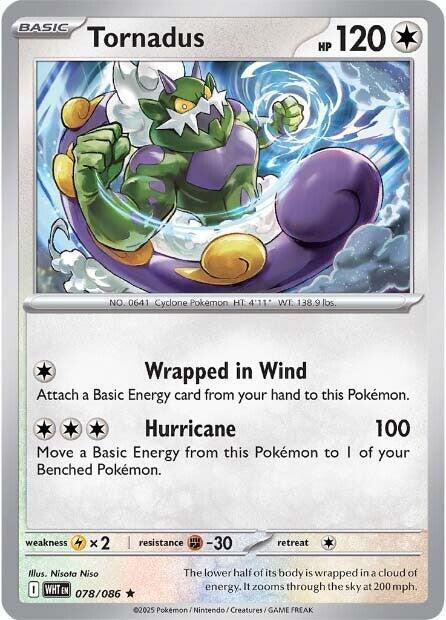 078/086 - Tornadus (Holo)