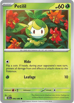006/086 - Petilil (Poke Ball Pattern)
