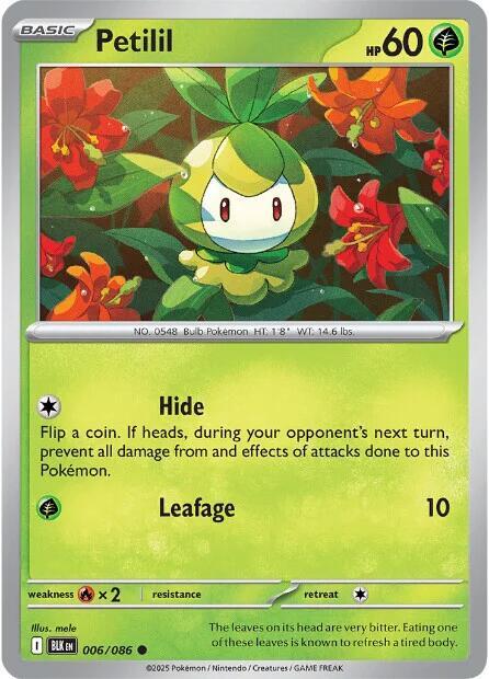 006/086 - Petilil (Poke Ball Pattern)