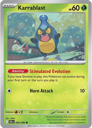 009/086 - Karrablast (Reverse Holo)
