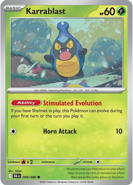 009/086 - Karrablast (Reverse Holo)