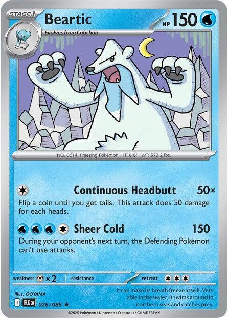 026/086 - Beartic (Reverse Holo)