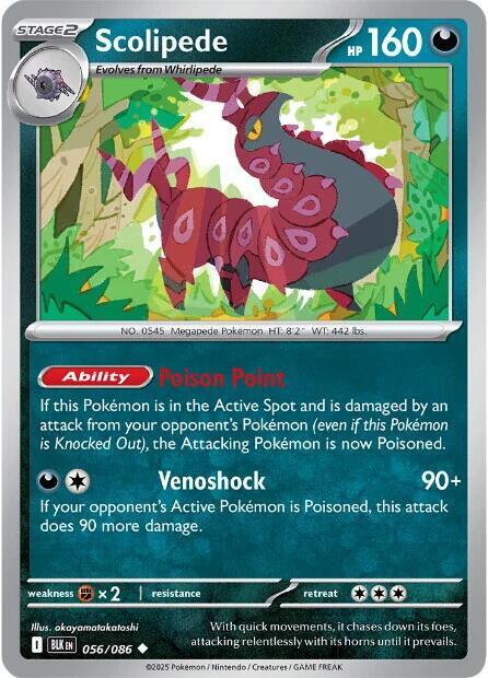 056/086 - Scolipede (Poke Ball Pattern)