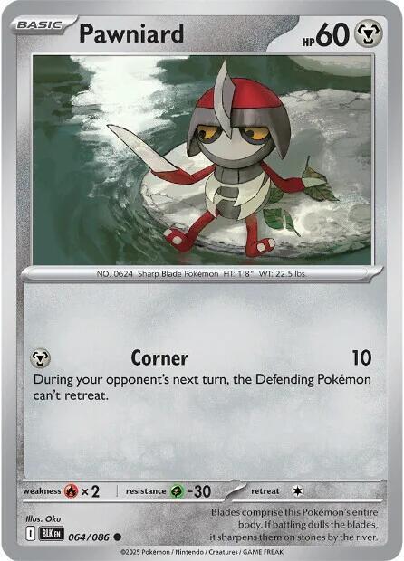 064/086 - Pawniard (Reverse Holo)