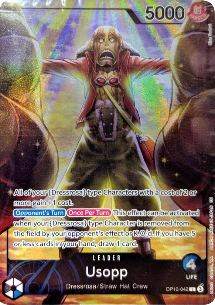 [Single] OP10-042 Usopp AA (Official Playmat -Limited Edition Vol. 3-)