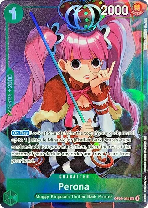 [Single] OP09-034 Perona (Illustration Box Vol.4)