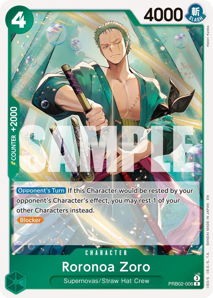 [Single] PRB02-006 Roronoa Zoro