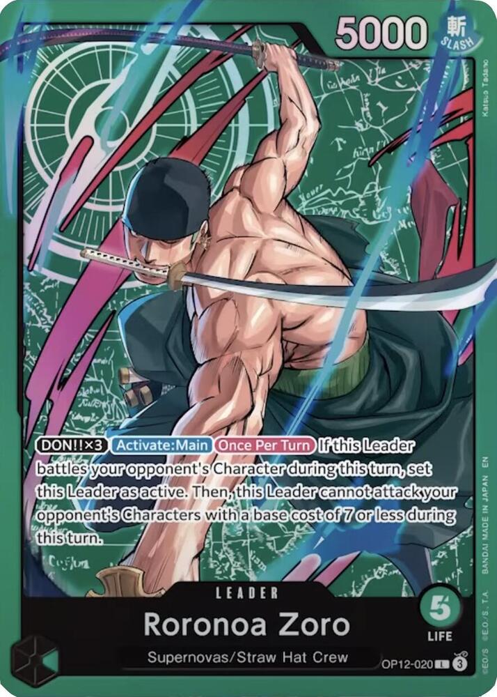 [Single] OP12-020 Roronoa Zoro AA (Learn)