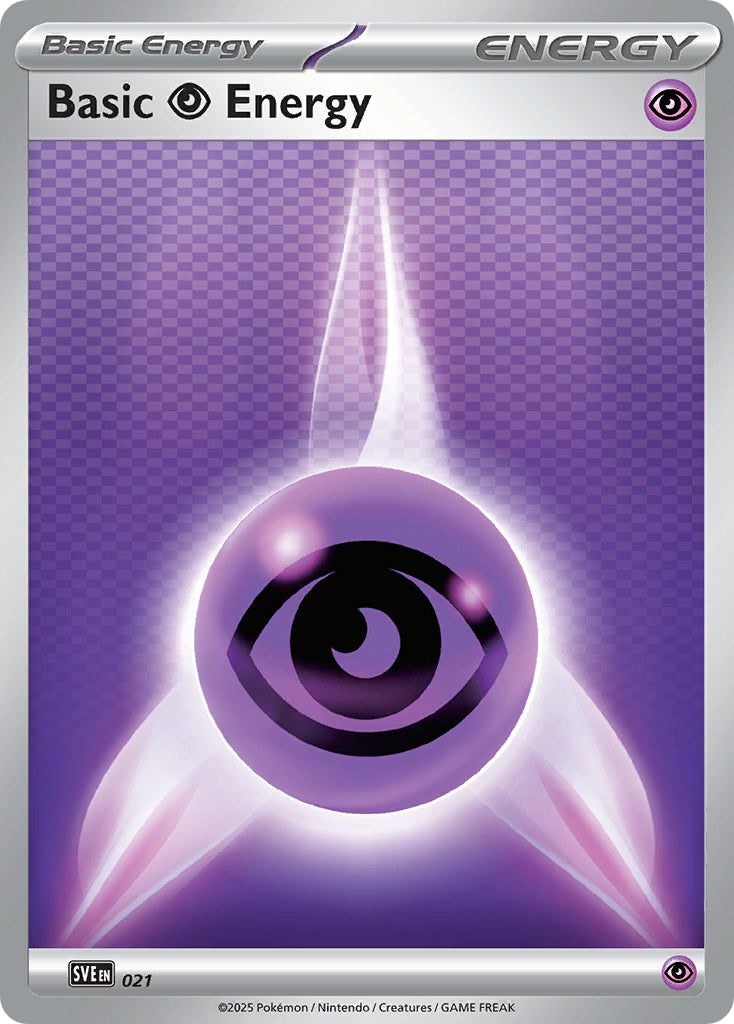 SVE021 - Basic Psychic Energy (Holo)