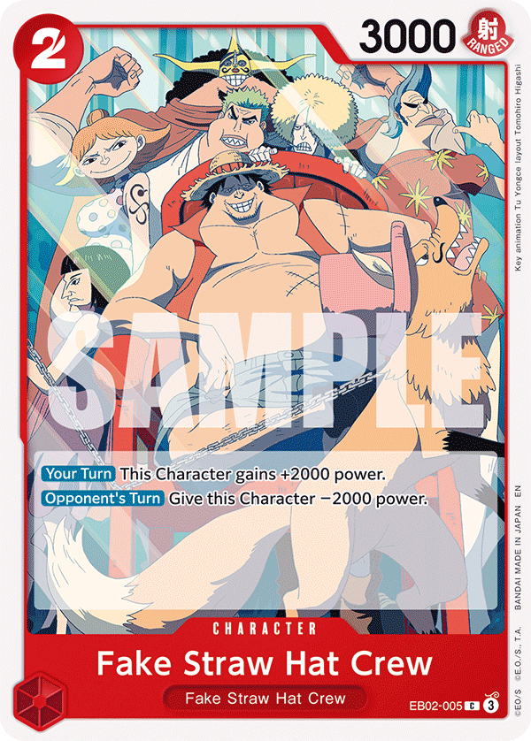 [Single] EB02-005 Fake Straw Hat Crew