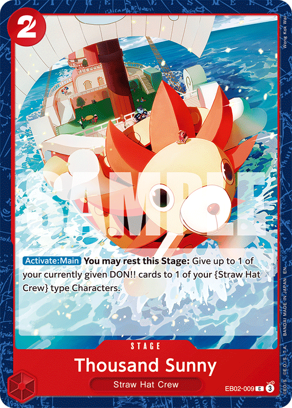 [Single] EB02-009 Thousand Sunny
