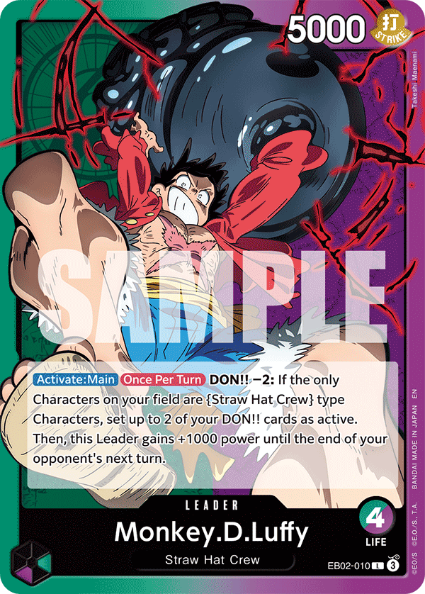 [Single] EB02-010 Monkey.D.Luffy