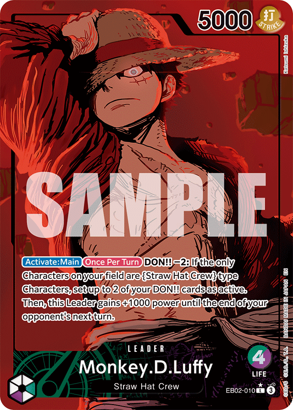 [Single] EB02-010 Monkey.D.Luffy