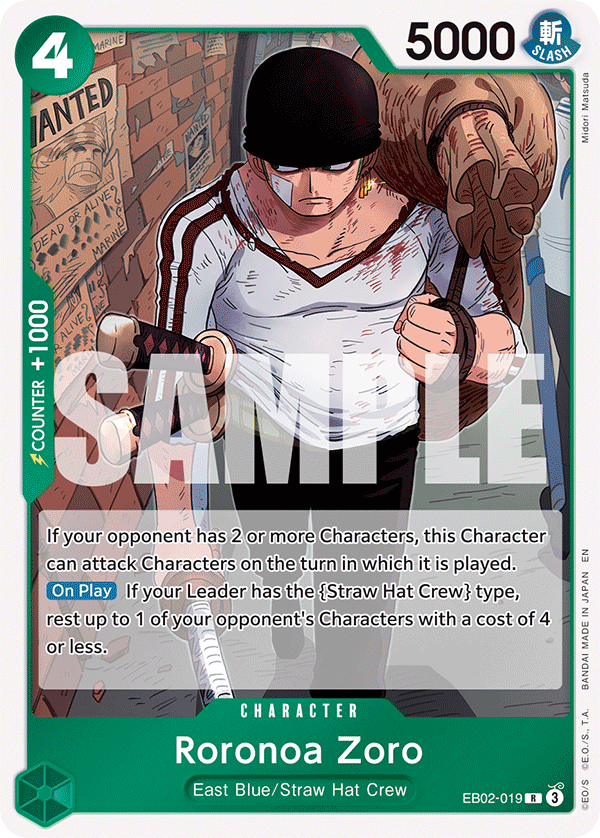 [Single] EB02-019 Roronoa Zoro