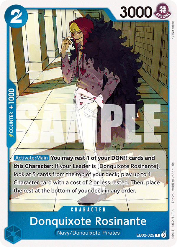 [Single] EB02-025 Donquixote Rosinante