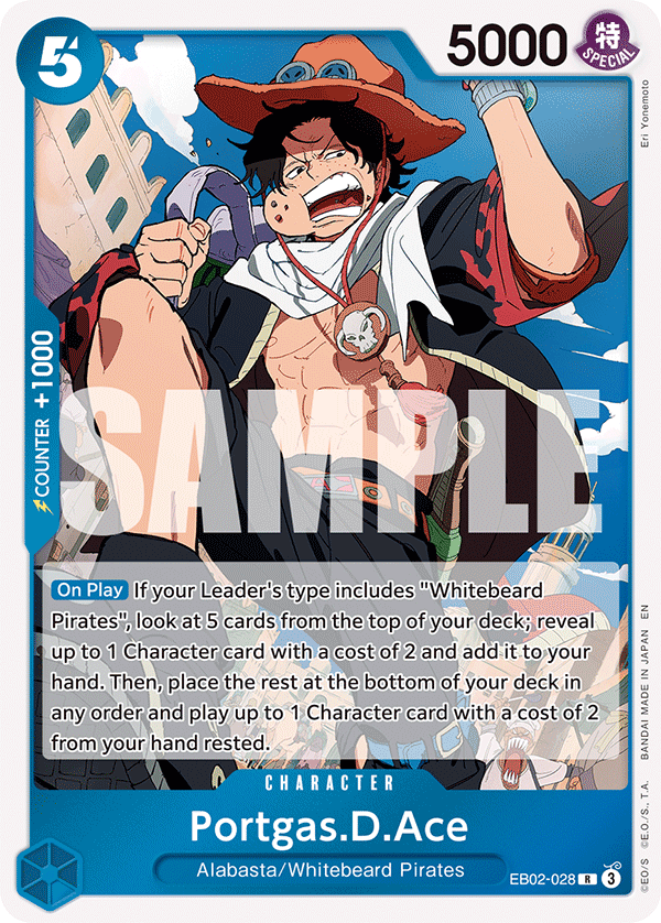 [Single] EB02-028 Portgas.D.Ace