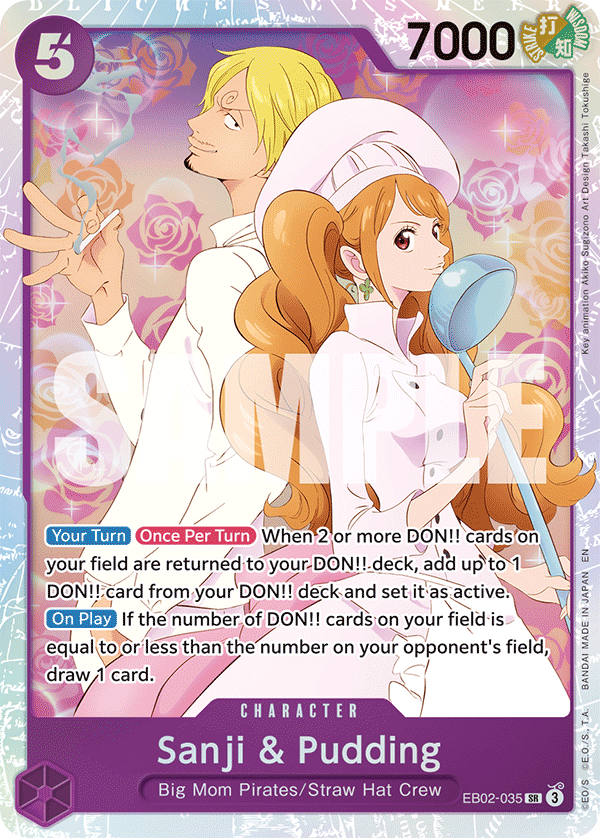 [Single] EB02-035 Sanji & Pudding