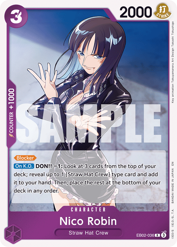 [Single] EB02-036 Nico Robin