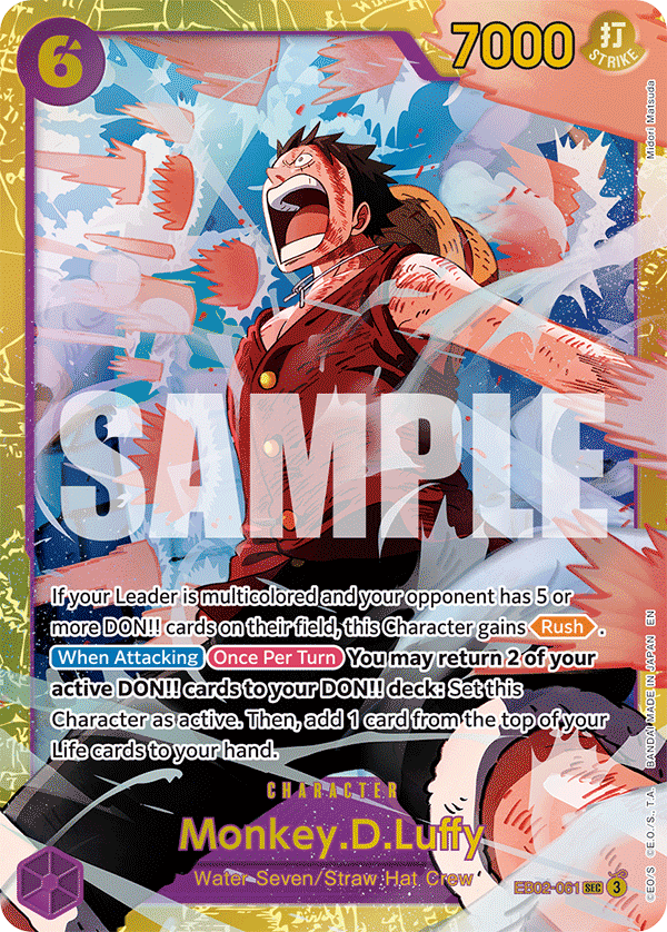 [Single] EB02-061 Monkey.D.Luffy