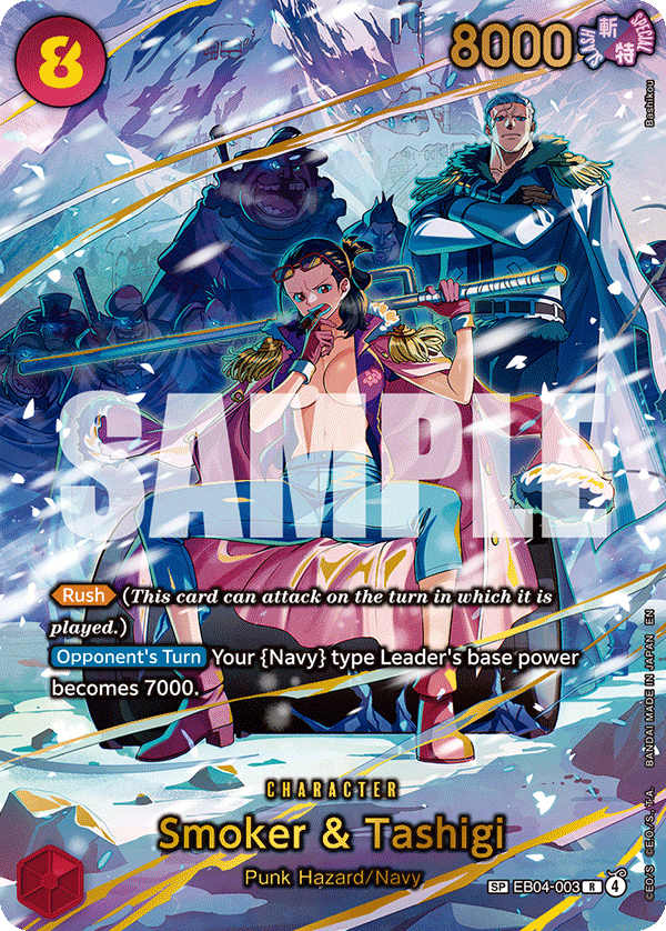 Pre[Single] EB04-052 Smoker & Tashigi (OP15)