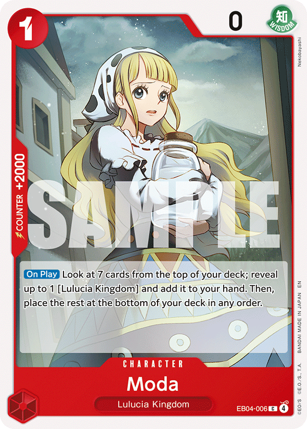 Pre[Single] EB04-006 Moda (OP15)