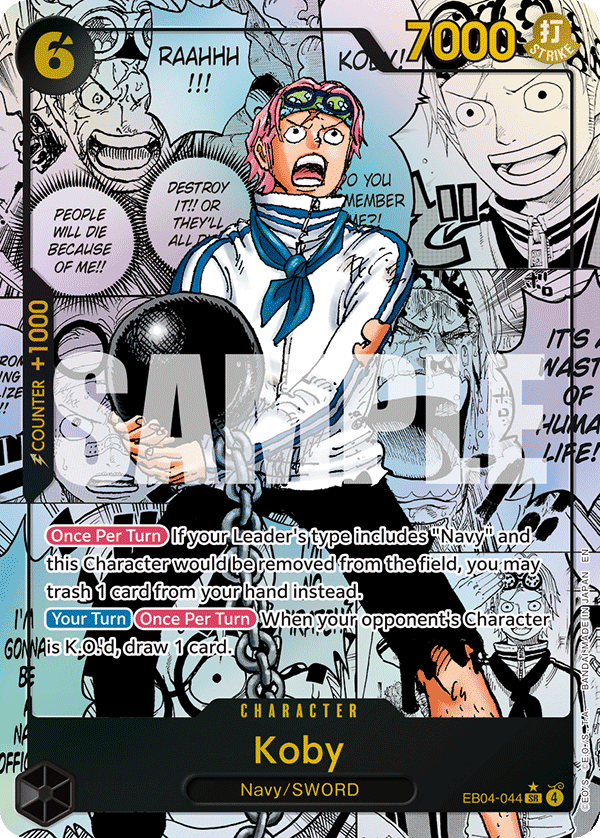 Pre[Single] EB04-044 Koby MANGA (OP15)
