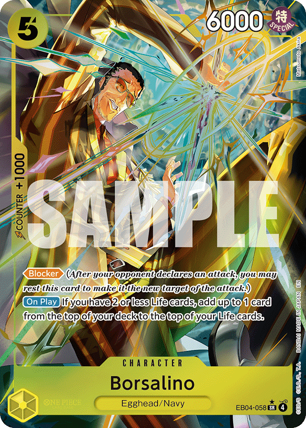 Pre[Single] EB04-058 Borsalino AA (OP15)