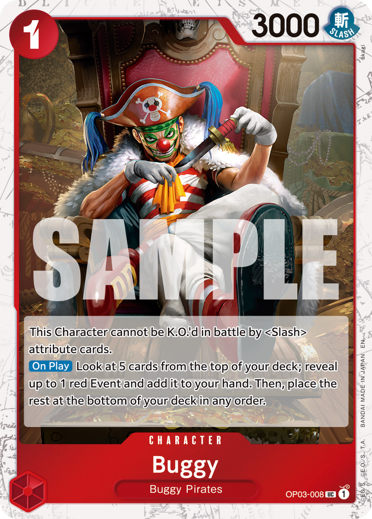[Single] OP03-008 Buggy FOIL (PRB02)