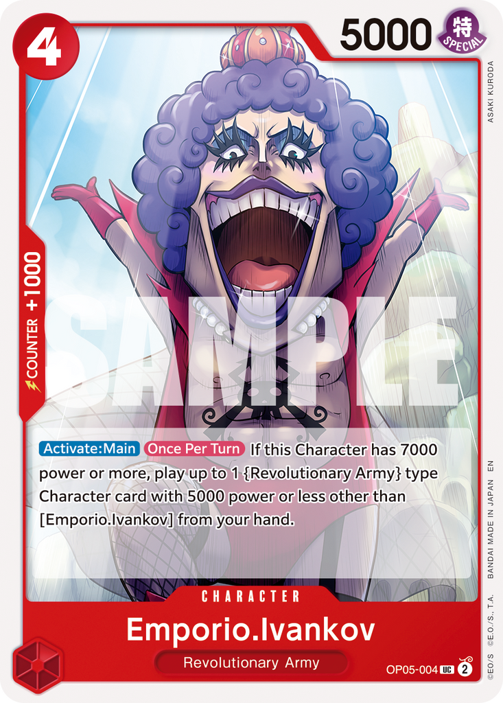 [Single] OP05-004 Emporio. Ivankov (PRB02)