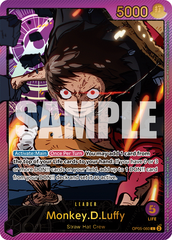 [Single] OP05-060 Monkey.D.Luffy (EB02)