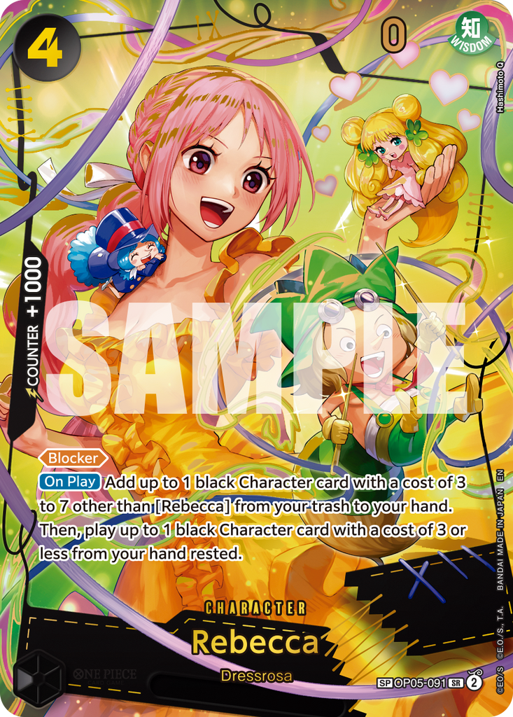[Single] OP05-091 Rebecca SP (PRB02)