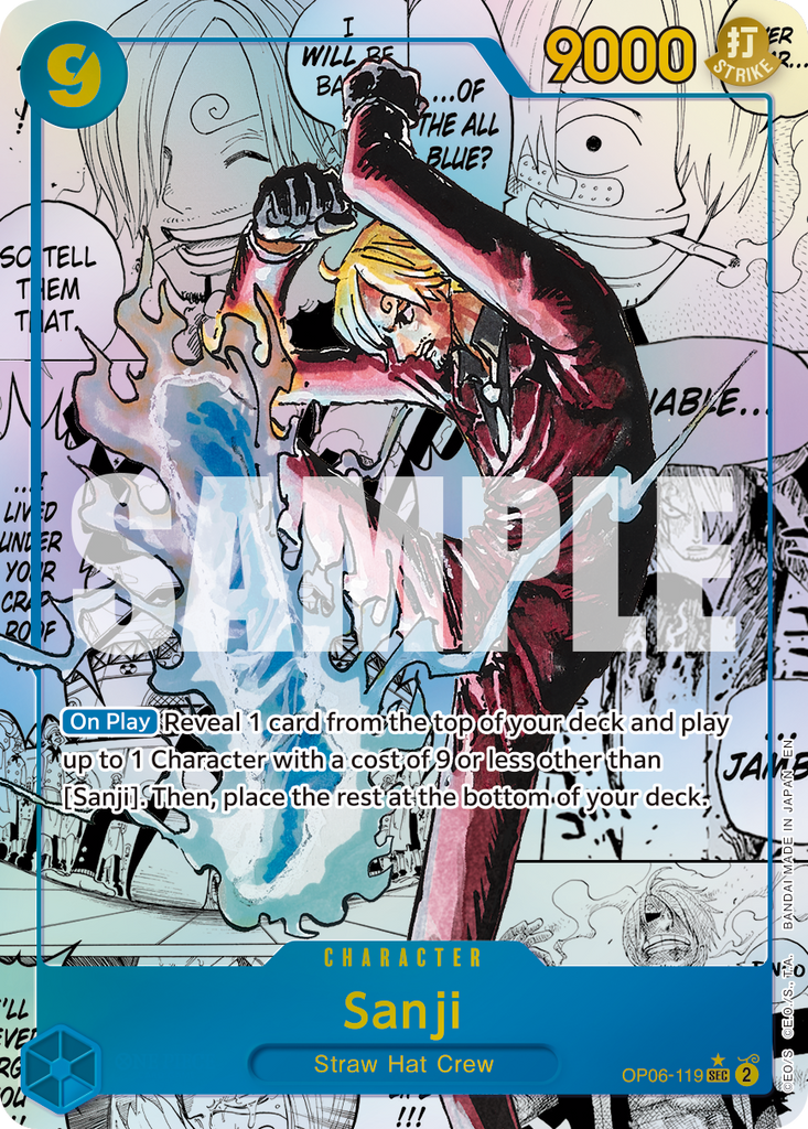 [Single] OP06-119 Sanji MANGA (PRB02)