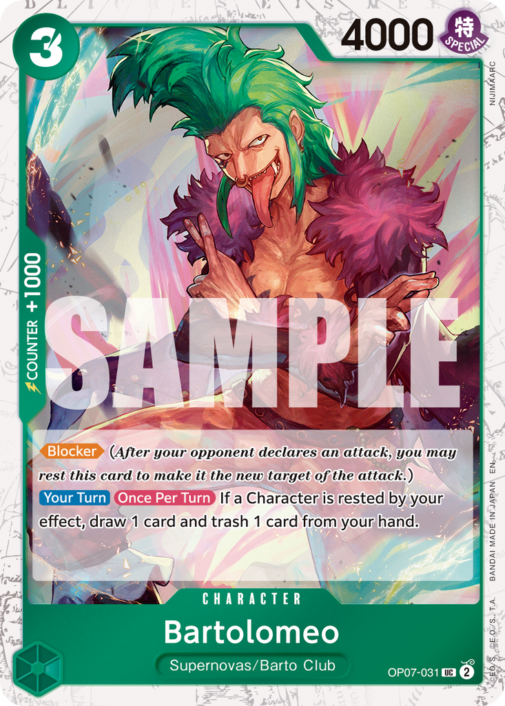 [Single] OP07-031 Bartolomeo FOIL (PRB02)