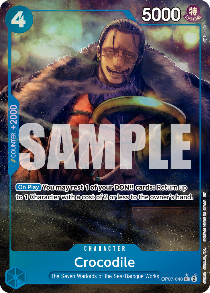 [Single] OP07-040 Crocodile AA (PRB02)