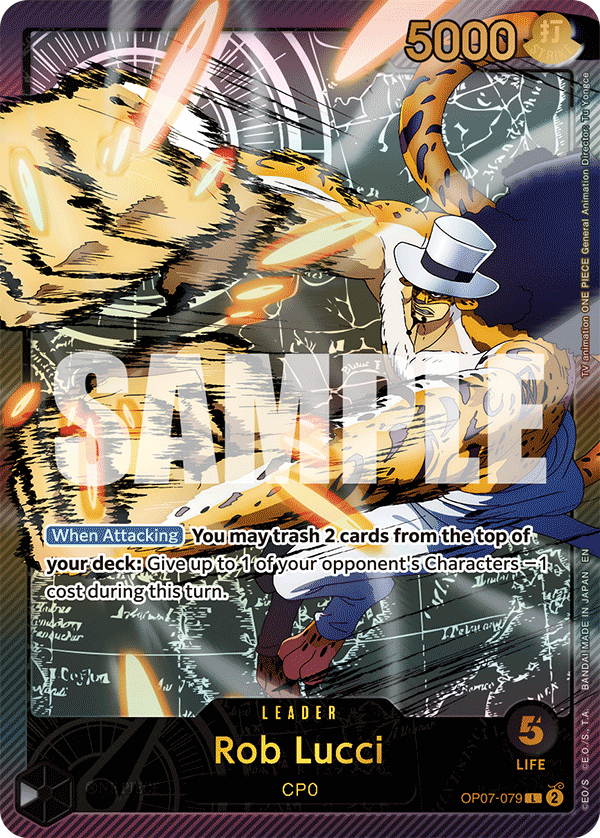 [Single] OP07-079 Rob Lucci (EB02)