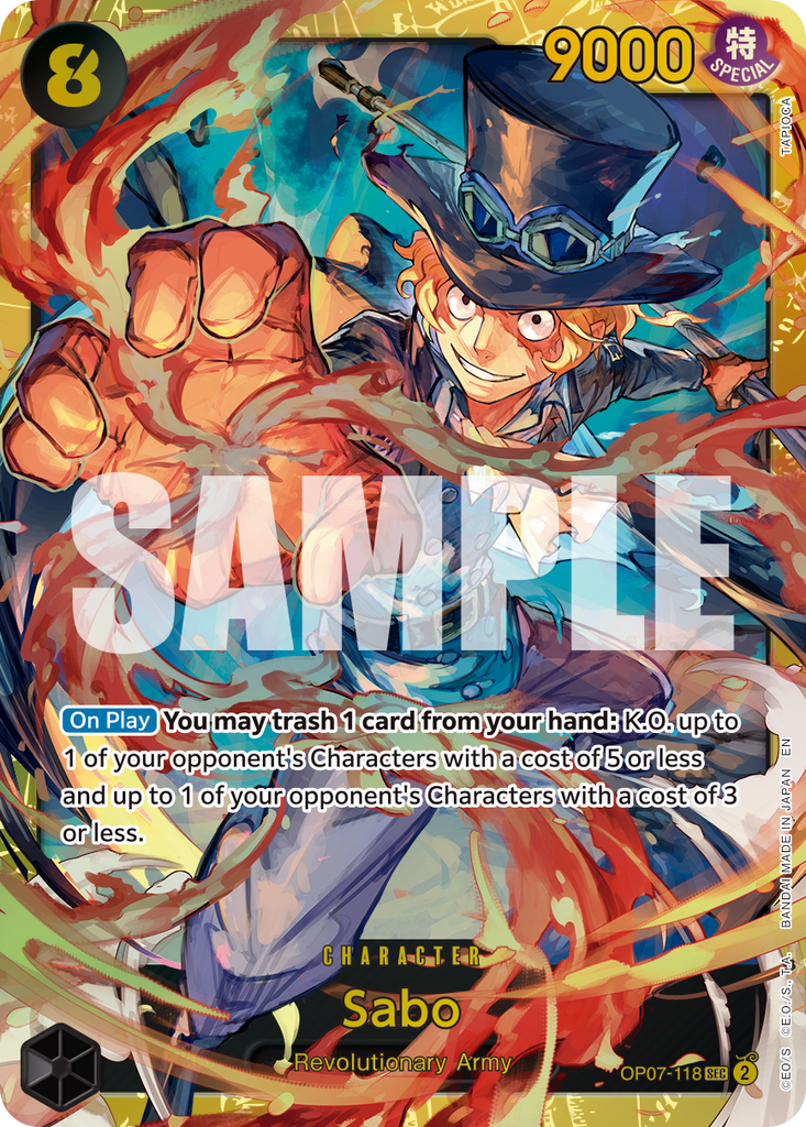 [Single] OP07-118 Sabo (PRB02)
