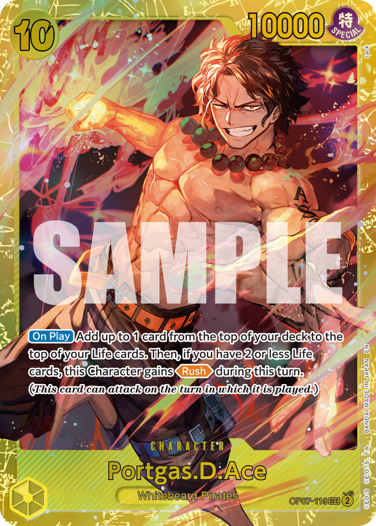 [Single] OP07-119 Portgas.D.Ace (PRB02)