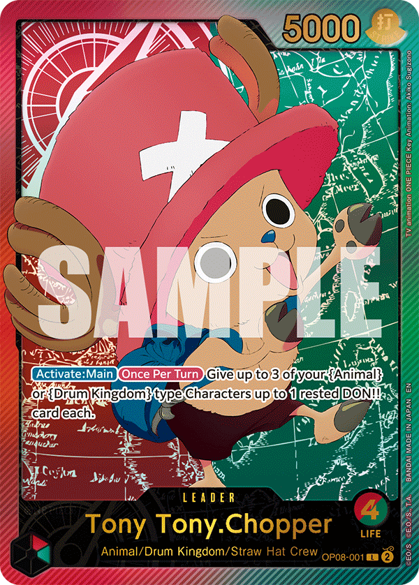 [Single] OP08-001 Tony Tony.Chopper (EB02)