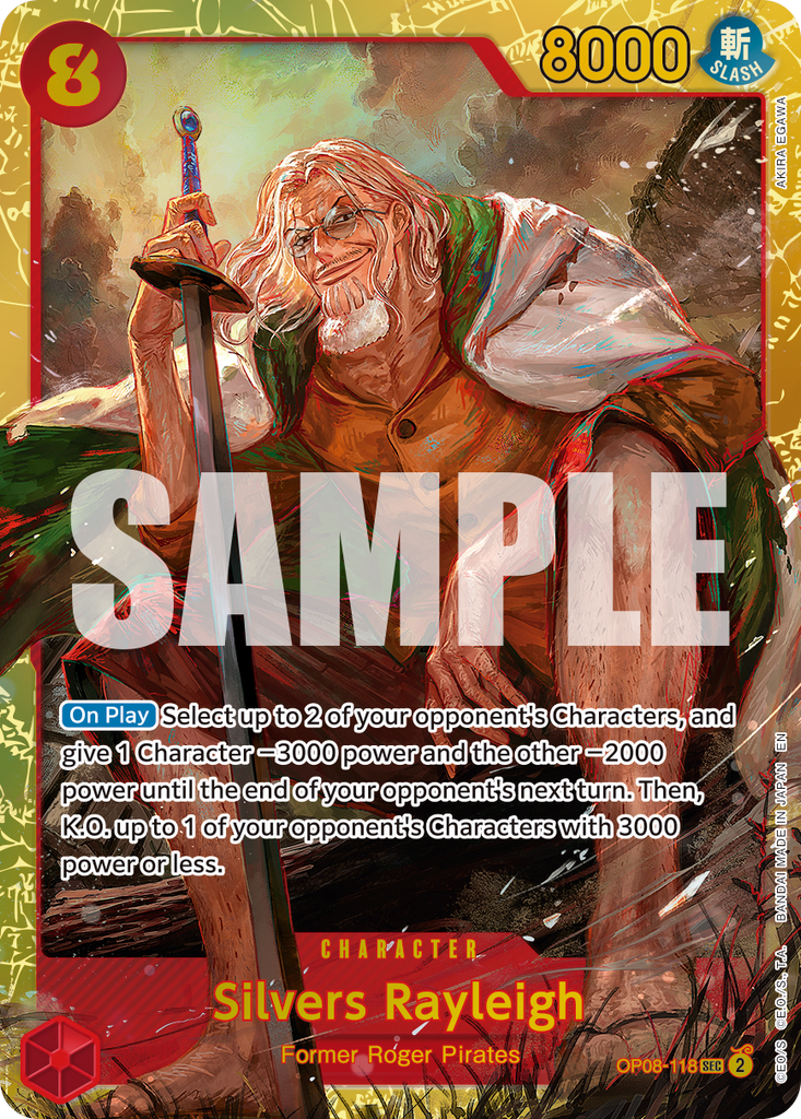 [Single] OP08-118 Silvers Rayleigh (PRB02)