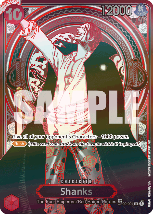 [Single] OP09-004 Shanks SP RED (OP13)