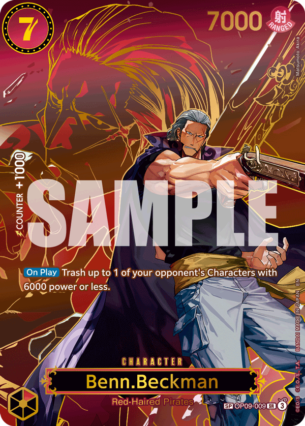 [Single] OP09-009 Benn.Beckman SP (OP13)