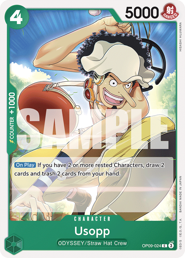 [Single]  OP09-024 Usopp