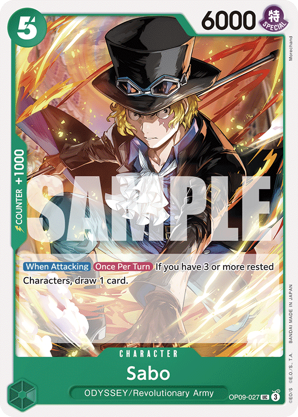 [Single]  OP09-027 Sabo