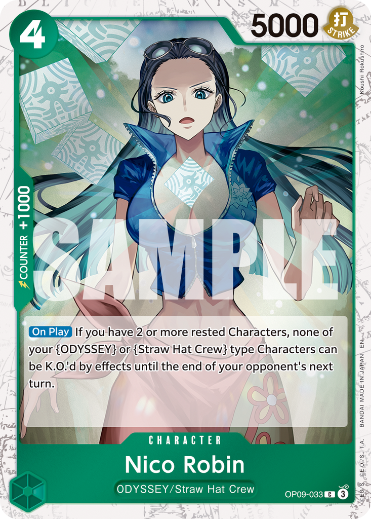 [Single] OP09-033 Nico Robin FOIL (PRB02)